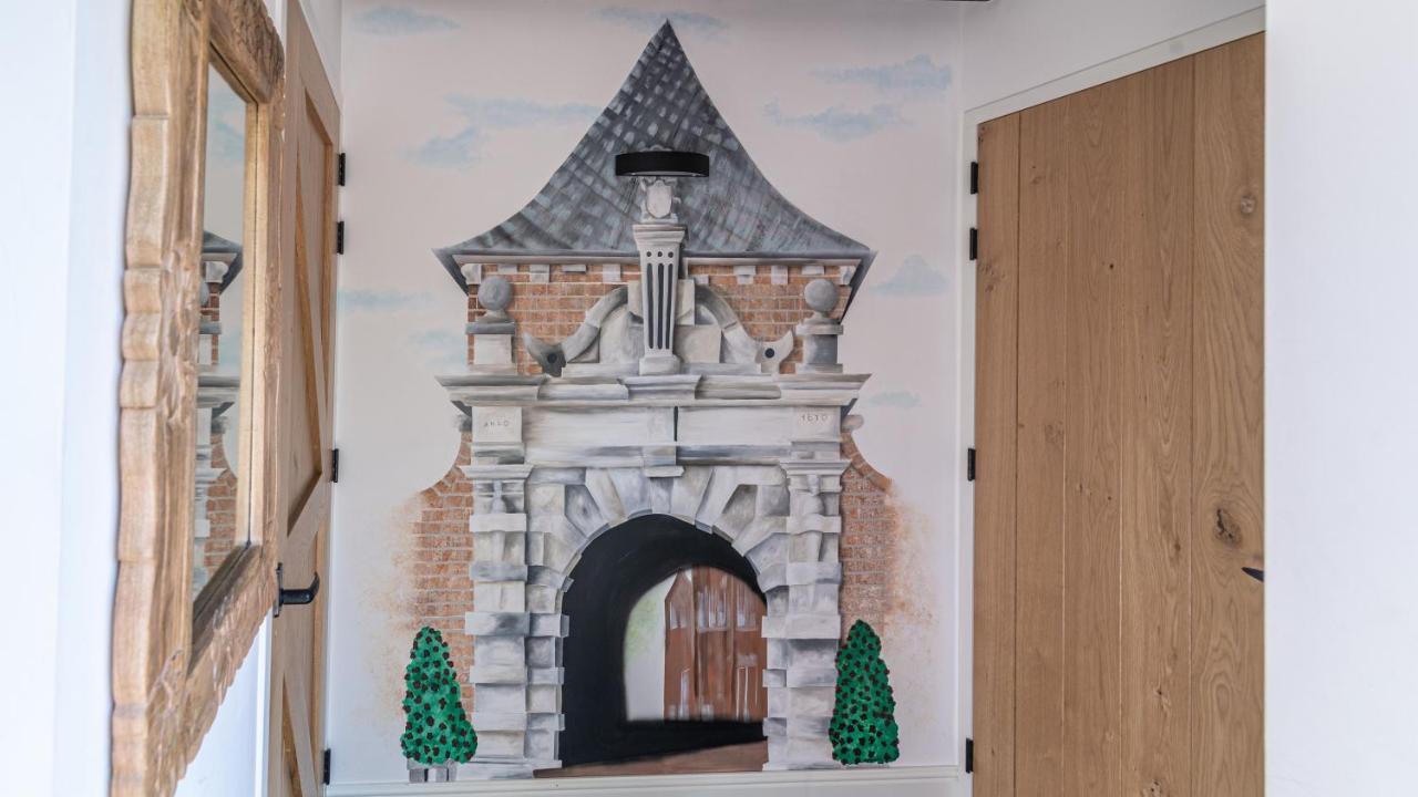 B&B Zilverstad Huisje De Veerpoort 斯洪霍芬 外观 照片